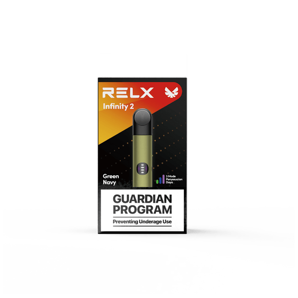 RELX Infinity 2 Device Green Navy relx-infinity-2-vape-device-green-navy-33292752126091