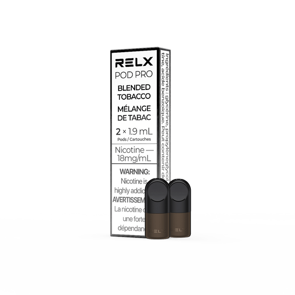 RELX Pod Pro Blended Tobacco Beverage 18mg ml relx-pod-pro-blended-tobacco-relx-canada-official-beverage-18mg-ml-33883625390219