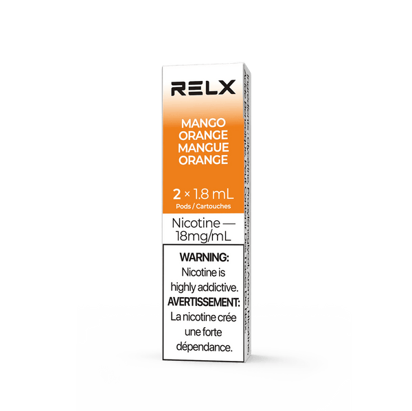 RELX Pod Pro Mango Orange Beverage 18mg ml relx-pod-pro-mango-orange-relx-canada-official-beverage-18mg-ml-33883620868235