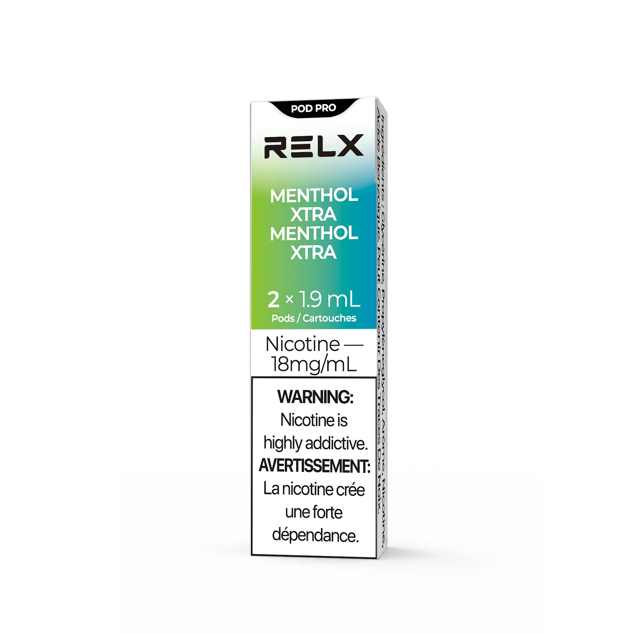 RELX Pod Pro Menthol Xtra | RELX Canada Official