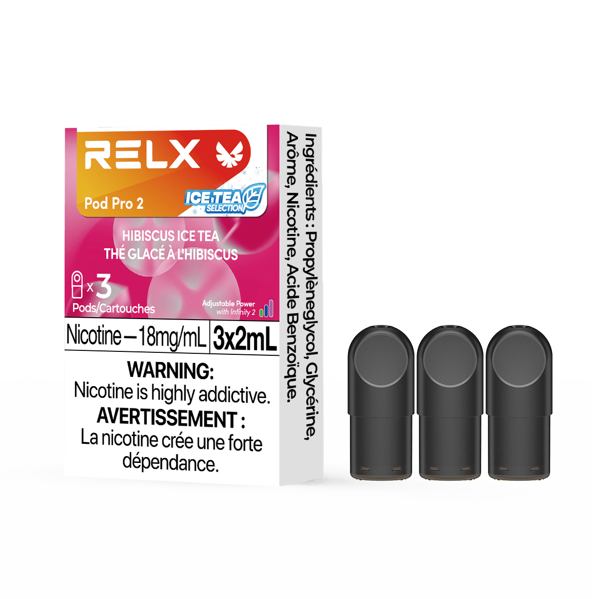 relx pod hibiscus tea RELX Crystal main image 1