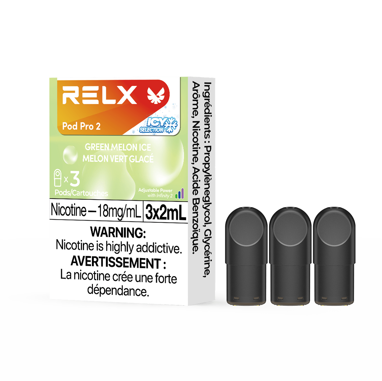 relx pod pro honeydew melon RELX Pod Real main image 0