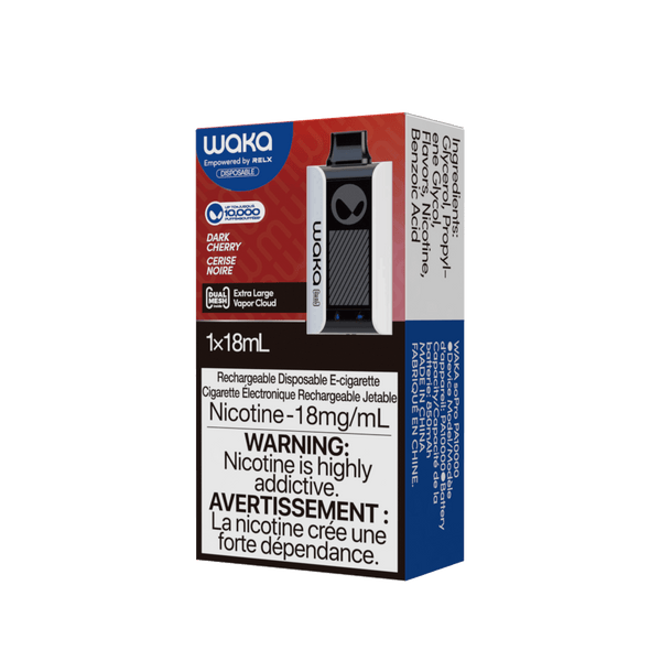 WAKA soPro PA10000 10000 puffs Dark Cherry waka-sopro-pa10000-disposable-vape-official-waka-canada-store-10000-puffs-dark-cherry-33366131998859