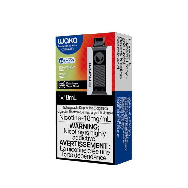 WAKA soPro PA10000 10000 puffs Strawberry Kiwi waka-sopro-pa10000-disposable-vape-official-waka-canada-store-10000-puffs-strawberry-kiwi-33366161391755