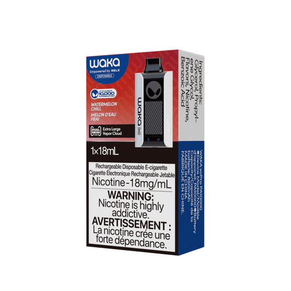 WAKA soPro PA10000 10000 puffs Watermelon Chill waka-sopro-pa10000-disposable-vape-official-waka-canada-store-10000-puffs-watermelon-chill-33366131277963