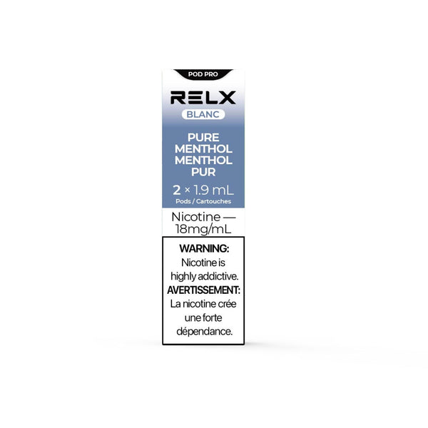 RELX-Canada Mint / 18mg/ml / Pure Menthol RELX Pod Pro
