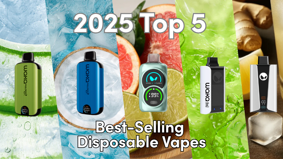 Top 5 Best-Selling Disposable Vapes in 2025