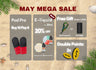 May Mega Sale