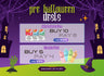 🎃 Pre Halloween Deals!