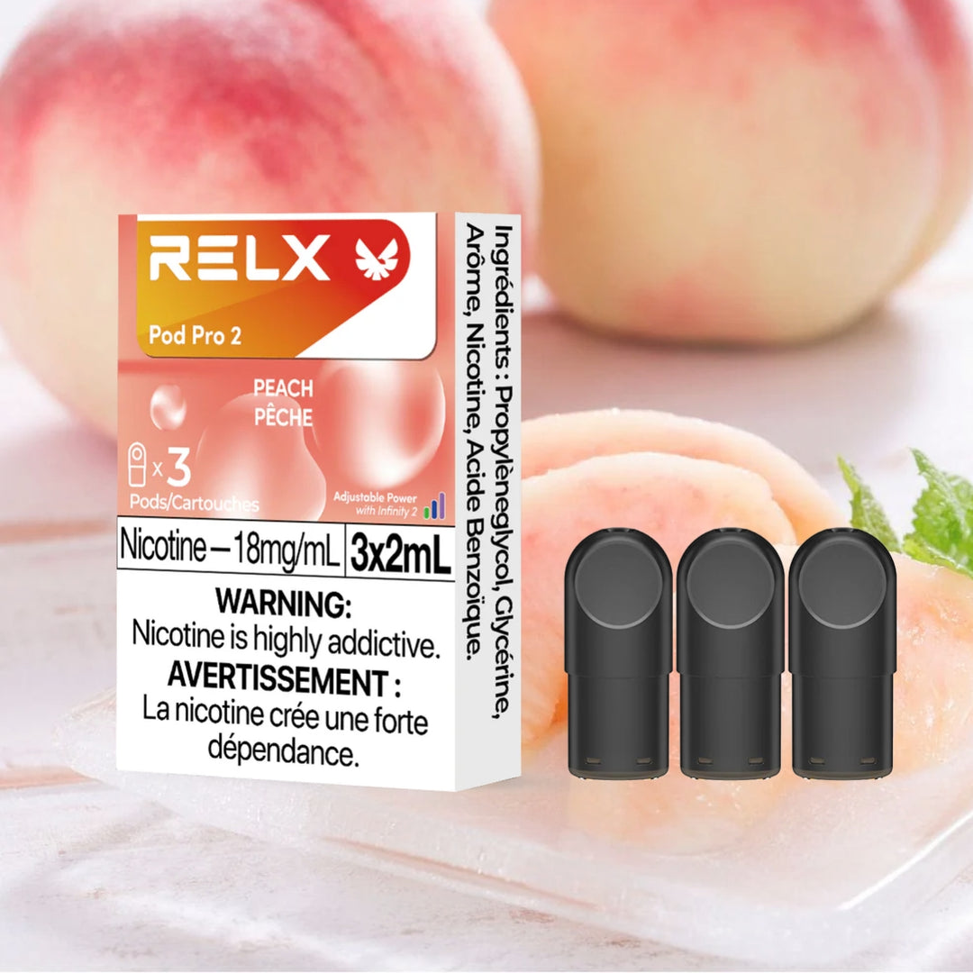 RELX Vape Pod Pro 2 (3-Pod Pack) - 18mg/ml | RELX Canada