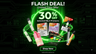 FLASH DEAL IS LIVE