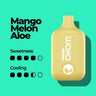 WAKA SMASH - 6000 puffs / Mango Melon Aloe