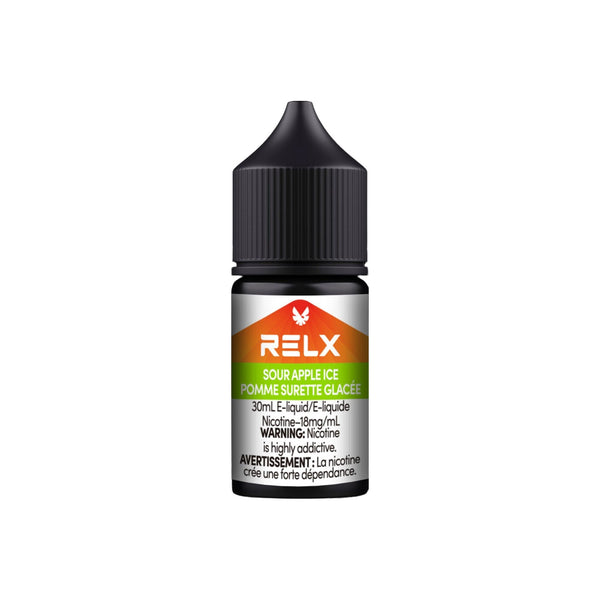 RELX E-liquid Sour Apple Ice 18mg ml Sour Apple Ice relx-30ml-nic-salt-e-liquid-new-flavors-relx-canada-official-18mg-ml-sour-apple-ice-35077096013963
