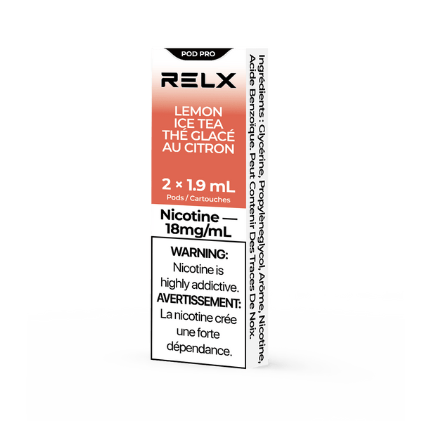 RELX Pod Pro Lemon Ice Tea Beverage 18mg ml relx-pod-pro-lemon-ice-tea-relx-canada-official-beverage-18mg-ml-33865329868939
