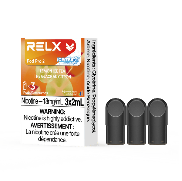 RELX Pod Pro 2 Lemon Ice Tea Beverage 18mg ml relx-vape-pod-pro-2-3-pod-pack-18mg-ml-relx-canada-beverage-18mg-ml-lemon-ice-tea-35105954660491
