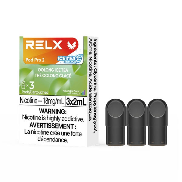 RELX-Canada Federal Stamp / Beverage / Oolong Ice Tea RELX Pod Pro 2
