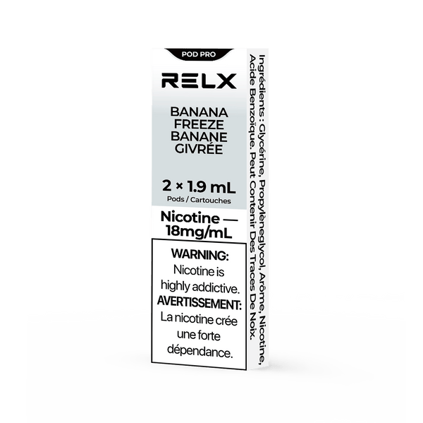 RELX Pod Pro Beverage 18mg ml Banana Freeze relx-vape-pod-pro-relx-canada-official-32931316990091
