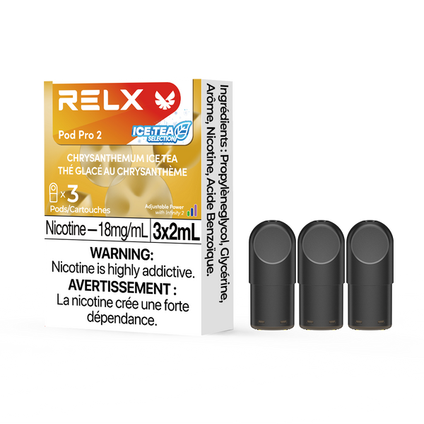 RELX Pod Pro 2 Beverage 18mg ml Chrysanthemum Ice Tea relx-vape-pod-pro-relx-canada-official-6941974921707
