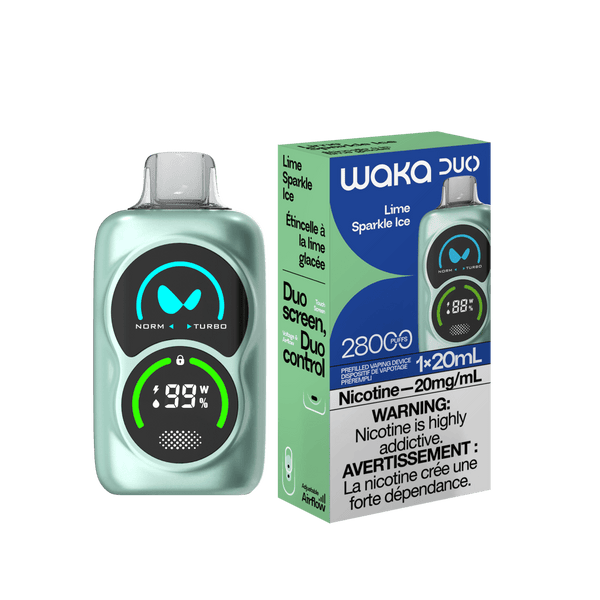 WAKA DUO 28000 puffs Lime Sparkle Ice waka-duo-28000-puffs-relx-canada-offical-28000-puffs-lime-sparkle-ice-34672655171723
