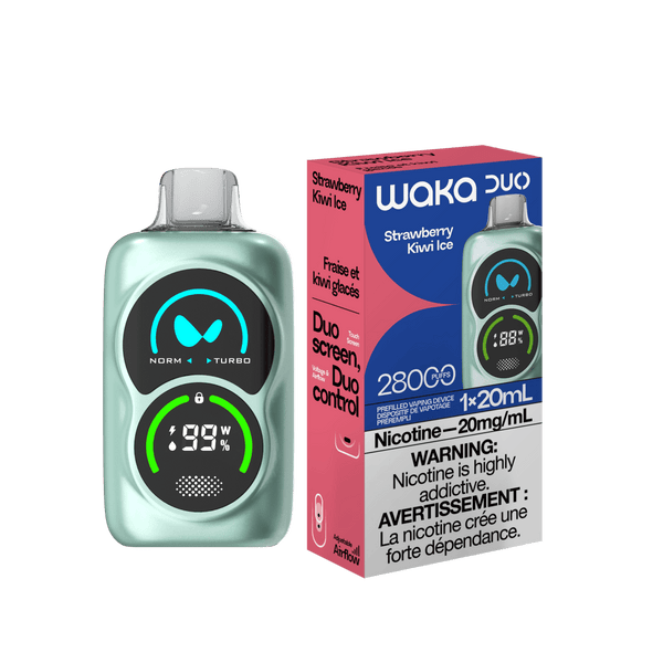 WAKA DUO 28000 puffs Strawberry Kiwi Ice waka-duo-28000-puffs-relx-canada-offical-28000-puffs-strawberry-kiwi-ice-34672655302795
