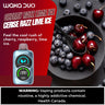 WAKA DUO 28000 - Federal Stamp / 28000 puffs / Cherry Razz Lime Ice