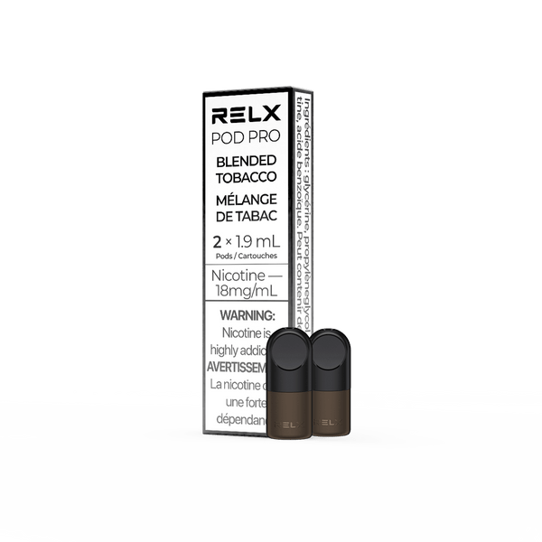 RELX-Canada Tobacco / 18mg/ml / Blended Tobacco RELX Pod Pro
