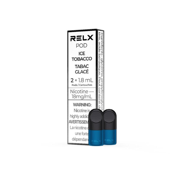 RELX-Canada Tobacco / 18mg/ml / Ice Tobacco RELX Pod Pro
